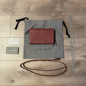 NWOT All Saints Fetch Crossbody